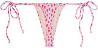Pink Cheetah G-String Thong Ruched image