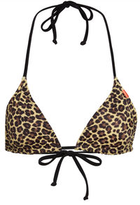 Leopard & Black Triangle Top image