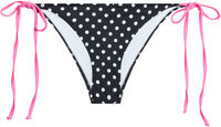 Black Polka Dot & Pink Classic Scrunch Bottom image