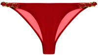 Red Classic Bikini On a Chain Bottom image