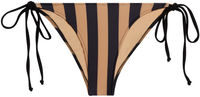 Black & Taupe Stripes Classic Scrunch Bottom image