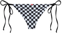 Black & White Checkered Classic Scrunch Bottom image