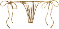 Gold G-String Thong Bottom image