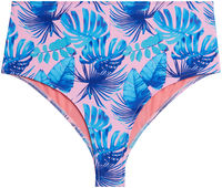 South Beach Palm High Waist Bikini Bottom image