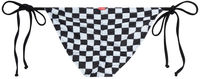 Black & White Checkered Full Coverage Scrunch Bottom image