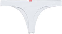 White Sexy Brazilian Thong Bikini Bottoms image