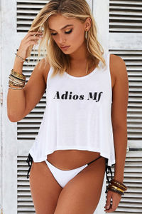 Adios MF Crop Tank image