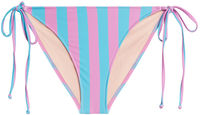 Pink & Blue Stripes Full Coverage Scrunch Bottom  image