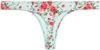 English Rose Banded Brazilian Thong Bottom image