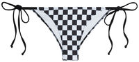 Black & White Checkered Classic Scrunch Bottom image