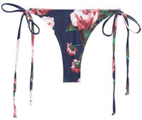 Rose Garden Print Brazilian Thong Bottom image