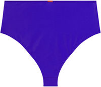 Royal Blue High Waist Bikini Bottom image