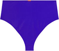 Royal Blue High Waist Bikini Bottom image