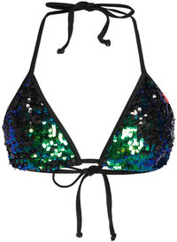 Midnight Mermaid Sequin Triangle Top image