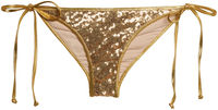 Gold Sequin Classic Scrunch Bottom image