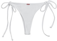 White Brazilian Thong Bottom image