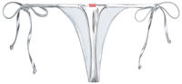 Silver G-String Thong Bottom image