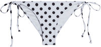 White Polka Dot Classic Scrunch Bottom image