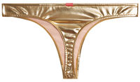 Gold Banded Brazilian Thong Bottom image