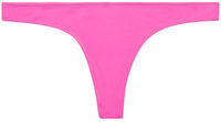 Neon Pink Banded Brazilian Thong Bottom image