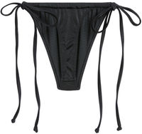 Black G-String Thong Ruched image