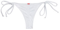 White Micro Scrunch Bottoms image