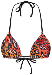 Sunset Leopard & Black Triangle Top image