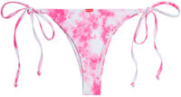 Pink Tie Dye Brazilian Thong Bottom image