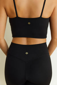 Black Soft Sculpt Essential Tank Bra image