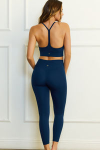Navy Soft Sculpt High-Waist Legging image