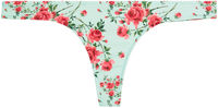 English Rose Banded Brazilian Thong Bottom image