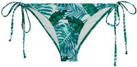 Tropical Palm Print Classic Scrunch Bikini Bottoms image