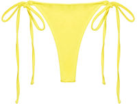 Neon Yellow Brazilian Thong Bottom image