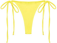 Neon Yellow Brazilian Thong Bottom image