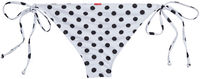 White Polka Dot Classic Scrunch Bottom image