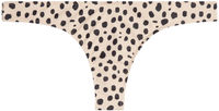 Cheetah Banded Brazilian Thong Bottom image