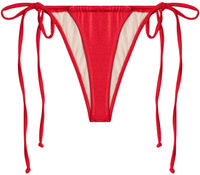 Red G-String Thong Ruched image