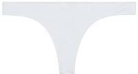 White Sexy Brazilian Thong Bikini Bottoms image
