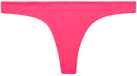 Neon Coral Banded Brazilian Thong Bottom image