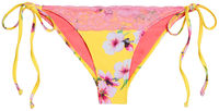 Yellow Cherry Blossom & Baby Pink Edge Lace Classic Bottom image