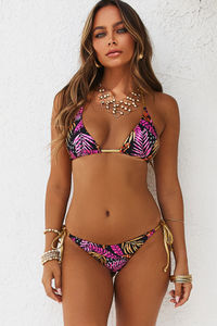 Midnight Pink Tropic Triangle Top image