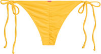 Yellow Ribbed Classic Scrunch Bottom image