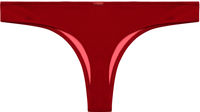 Red Sexy Brazilian Thong Bikini Bottoms image