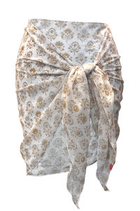 Fairy Bloom Sheer Chiffon Sarong Cover Up image