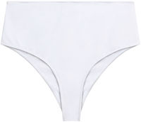 White High Waist Bikini Bottom image