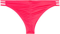 Neon Coral Triple Strap Classic Scrunch Bottoms image