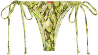 Green Python Brazilian Thong Bottom image