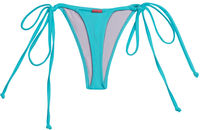 Sexy Aqua G-String Thong Bikini Bottoms image