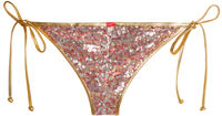 Pink & Gold Sequin Classic Scrunch Bottom image