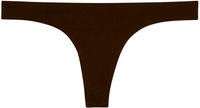 Cappuccino Banded Brazilian Thong Bottom image